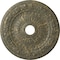 Ekena Millwork Bellona Medallion (Canopies up to 3 5/8"), 23 5/8"OD x 3 5/8"ID x 1 1/8"P, Witch Hazel Crackle CM23BEWHC - alternate 1